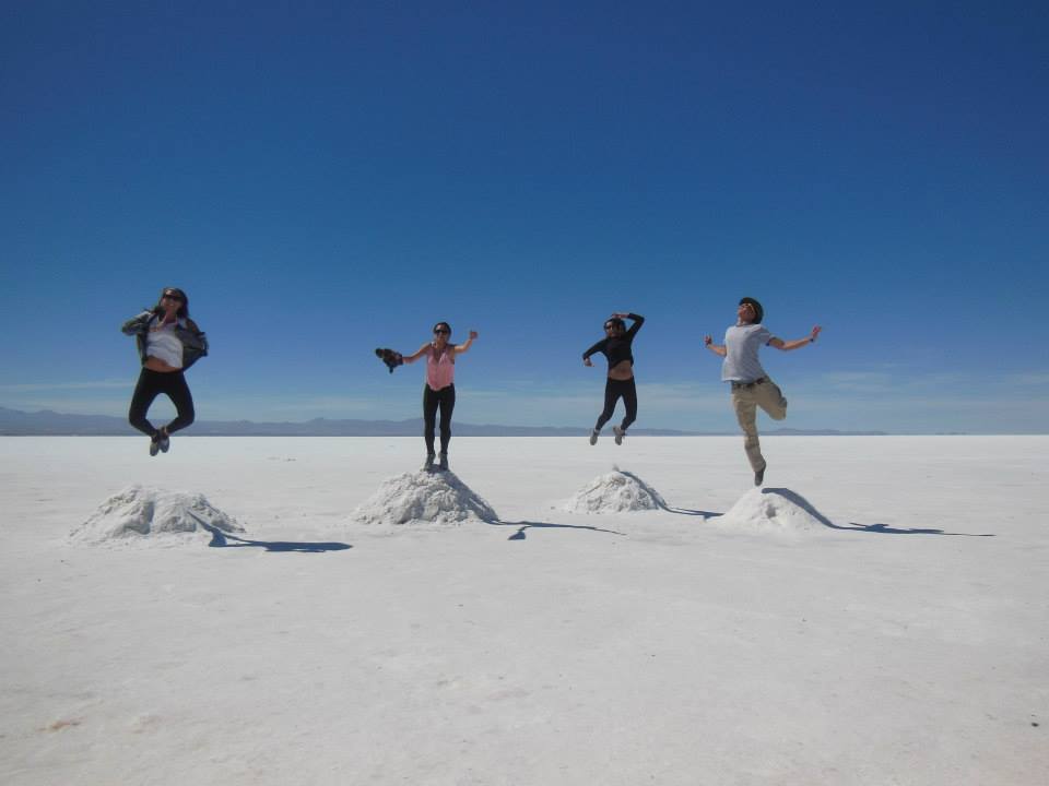 Bolivian salt flats, 2013