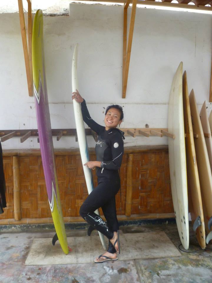 Surfing in Peru, 2013