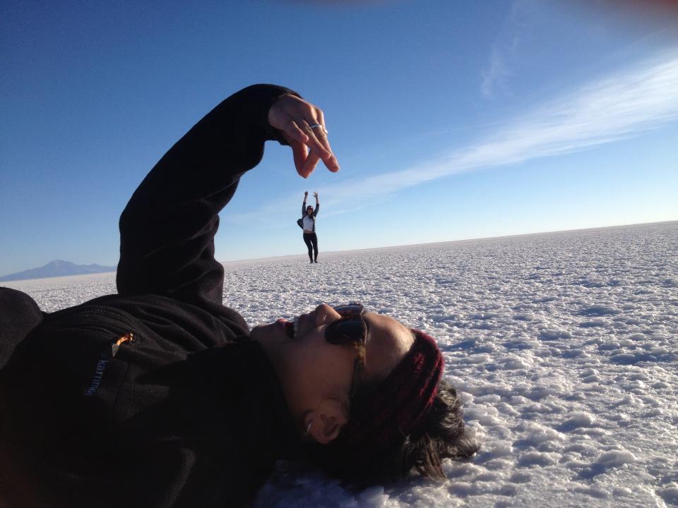 Bolivia salt flats, 2013